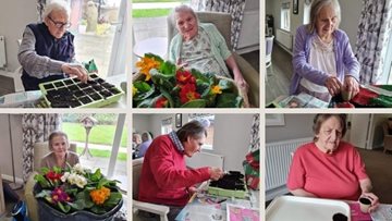 A gardening afternoon for Dudley care home Residents